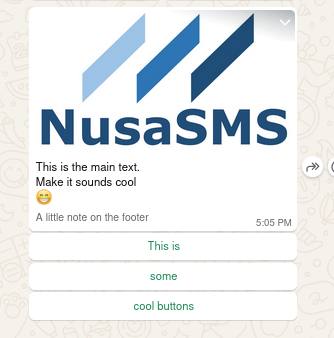 Interactive Button Reply